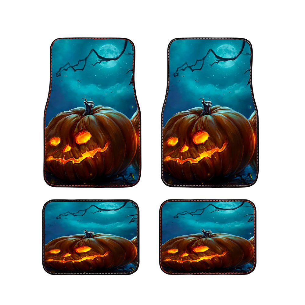 Halloween Night Pumpkins Car Floor Mats Accessories