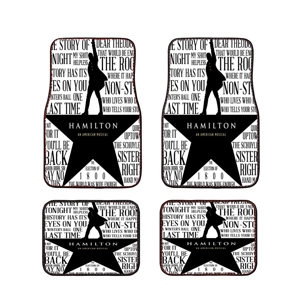 Hamilton Lyrics Car Floor Mats Accessories