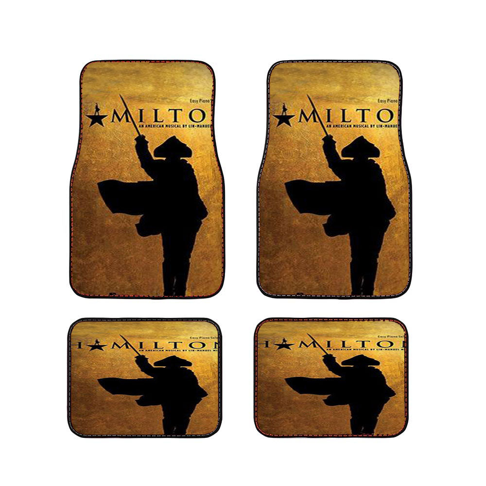 Hamilton Musical Vocal Selection Car Floor Mats Accessories