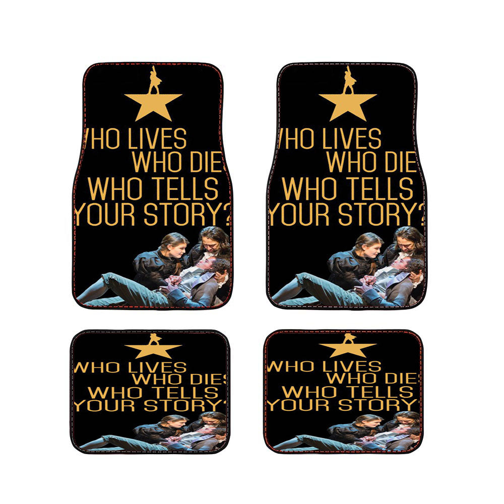 Hamilton The Musical Dies Car Floor Mats Accessories