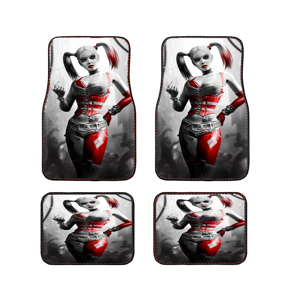 Harley Quinn Batman Arkham City Car Floor Mats Accessories