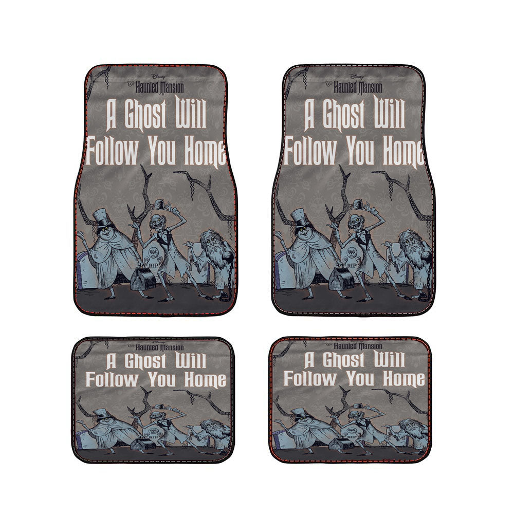 Haunted Mansion Hitchhiking Ghosts Halloween Car Floor Mats Accessories