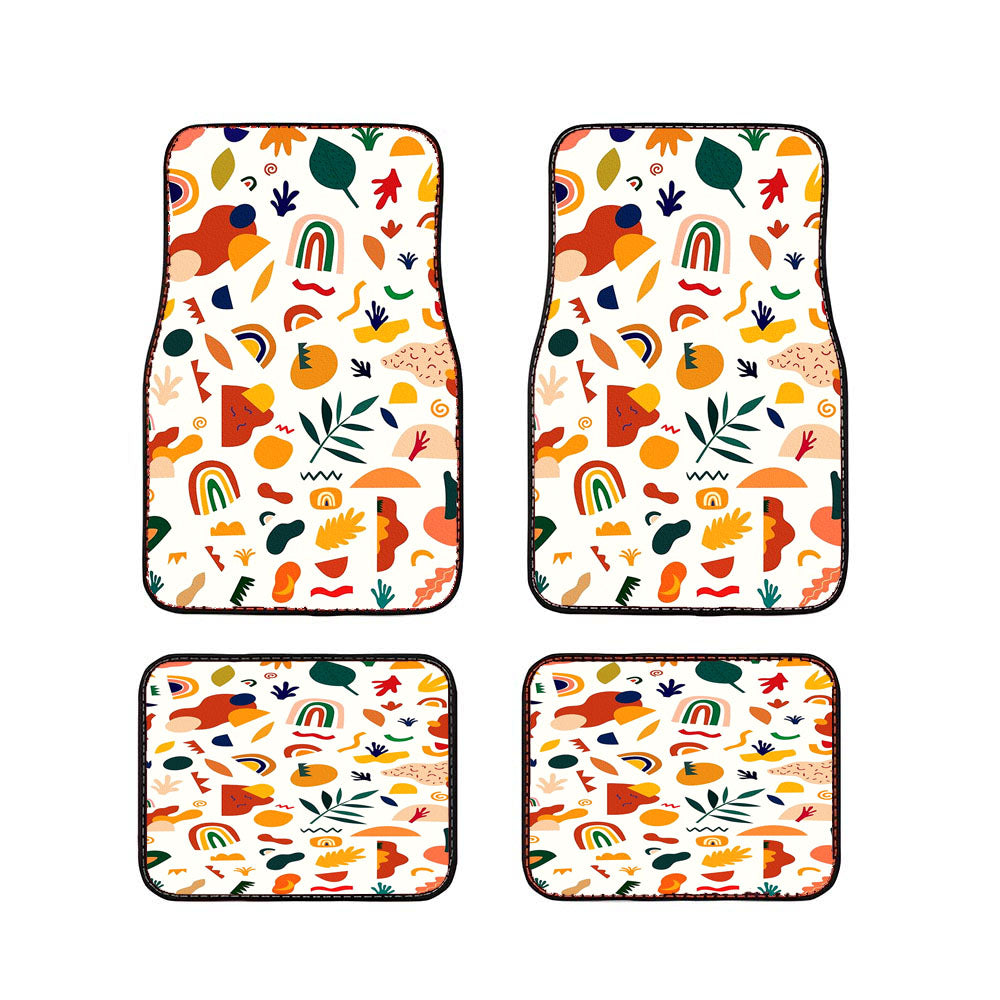 Havana Pattern Car Floor Mats Accessories