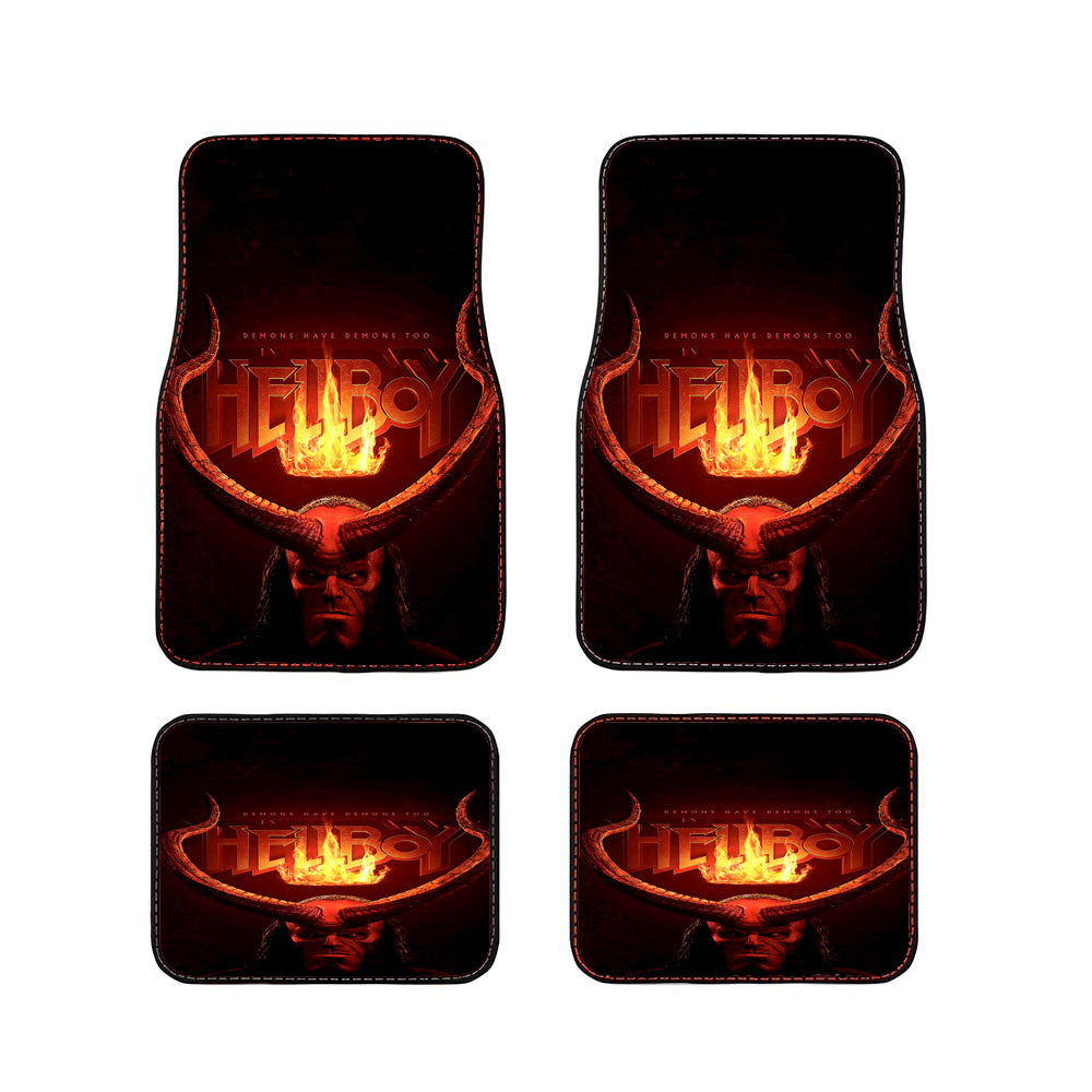 Hellboy Demons Have Demons Too Car Floor Mats Accessories