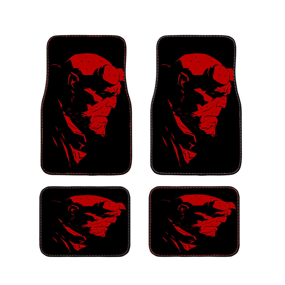 Hellboy Minimalistic Car Floor Mats Accessories