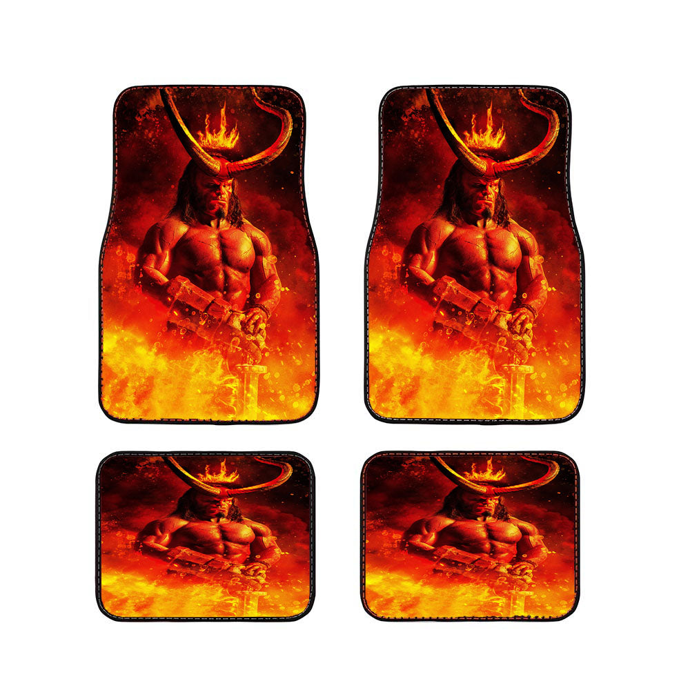 Hellboy Wallp Car Floor Mats Accessories