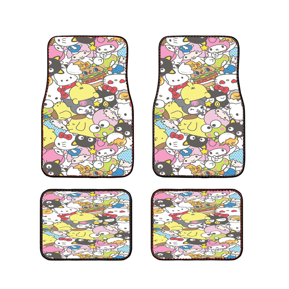 Hello Kitty Funy Pattern Car Floor Mats Accessories