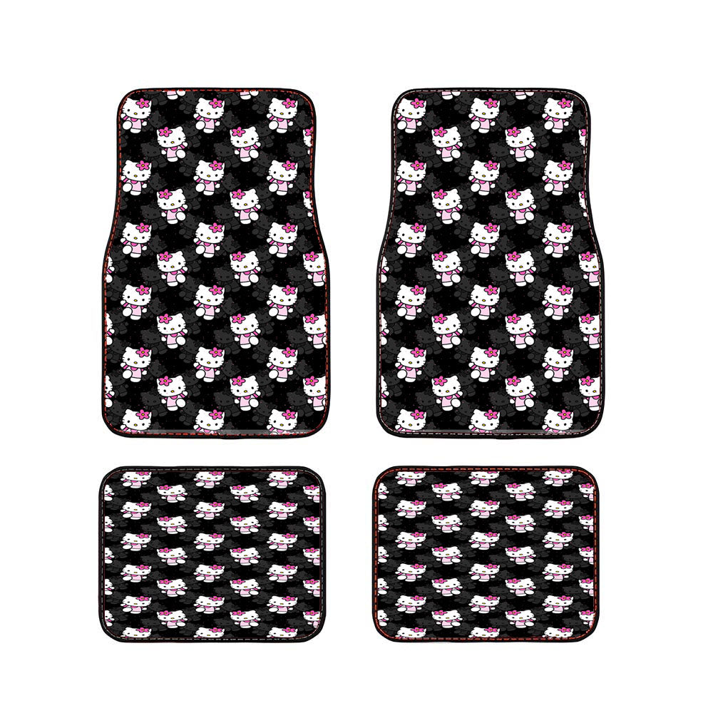 Hello Kitty Pattern Car Floor Mats Accessories