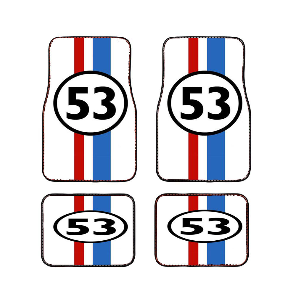 Herbie 53 Car Floor Mats Accessories