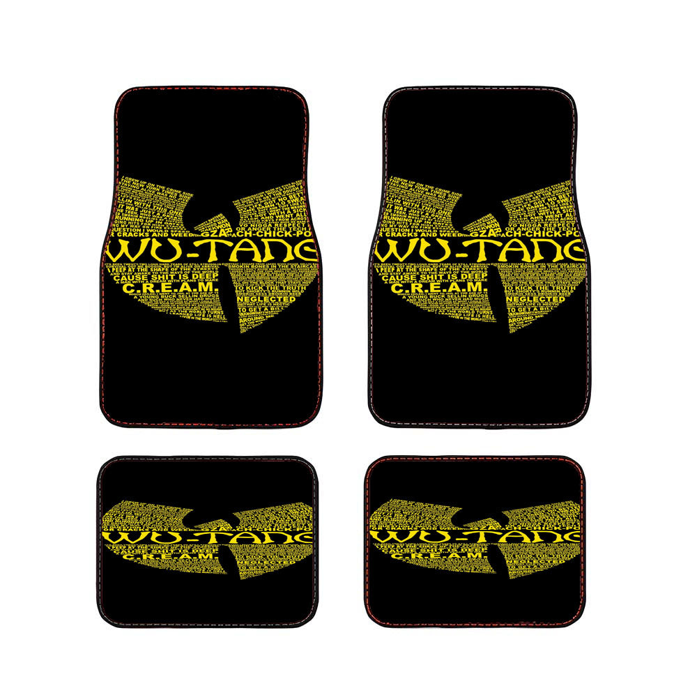 Hip Hop Rap Wu Tang Clan Car Floor Mats Accessories
