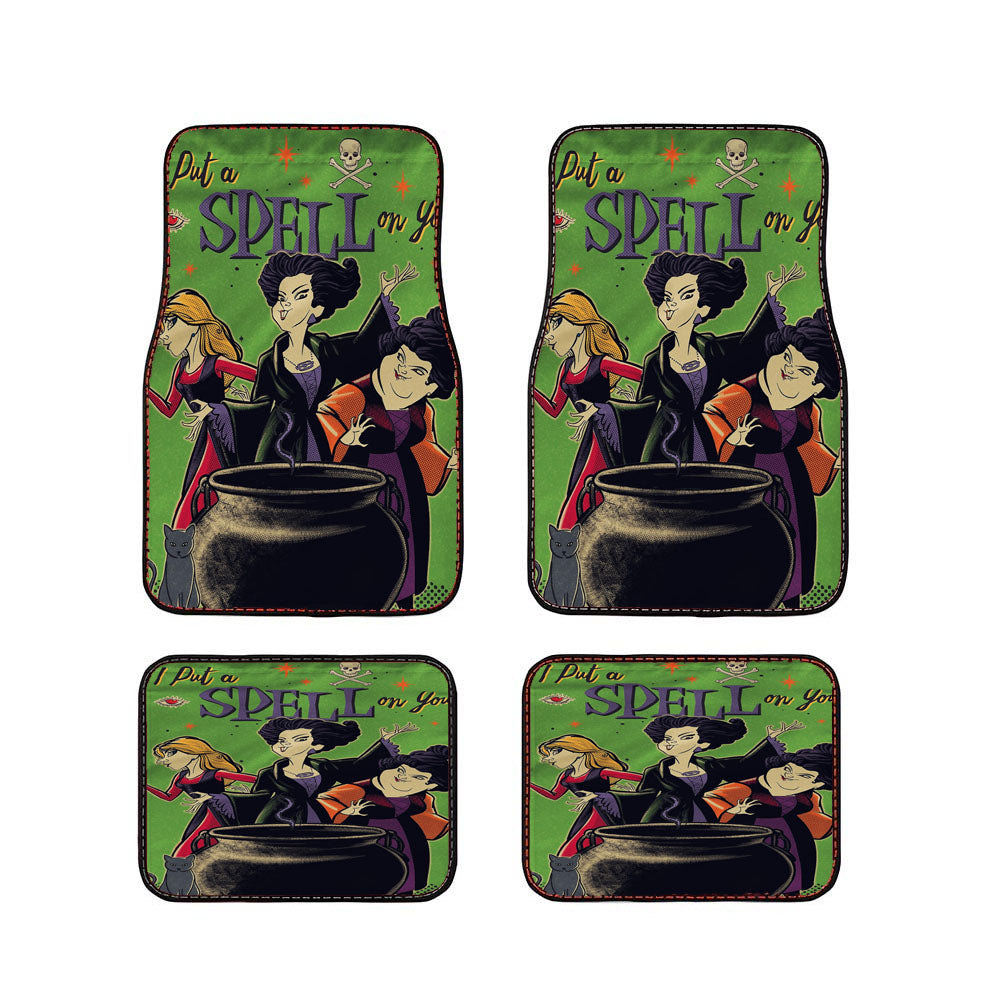 Hocus Pocus Put A Spell On You Car Floor Mats Accessories