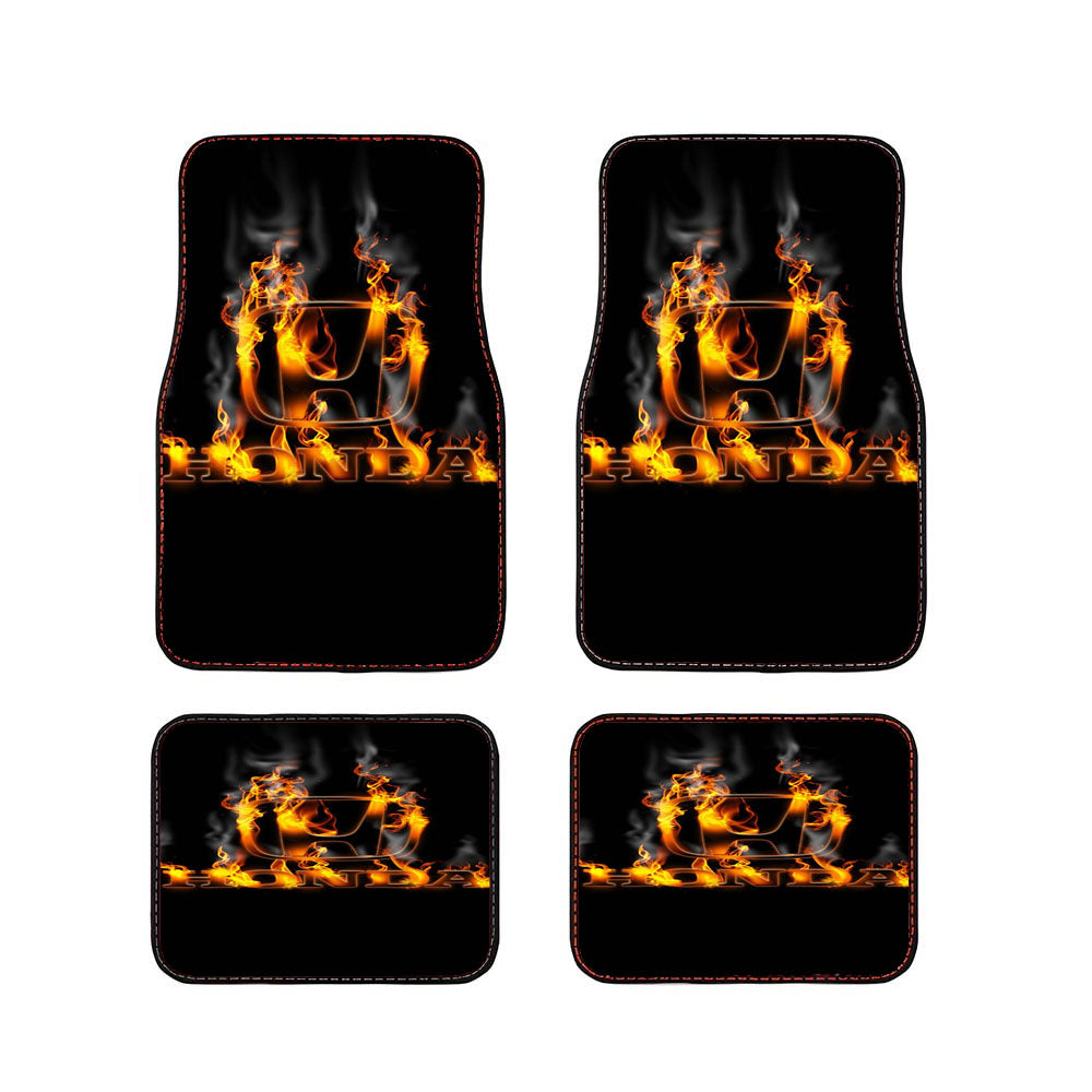 Honda Logo Background Car Floor Mats Accessories