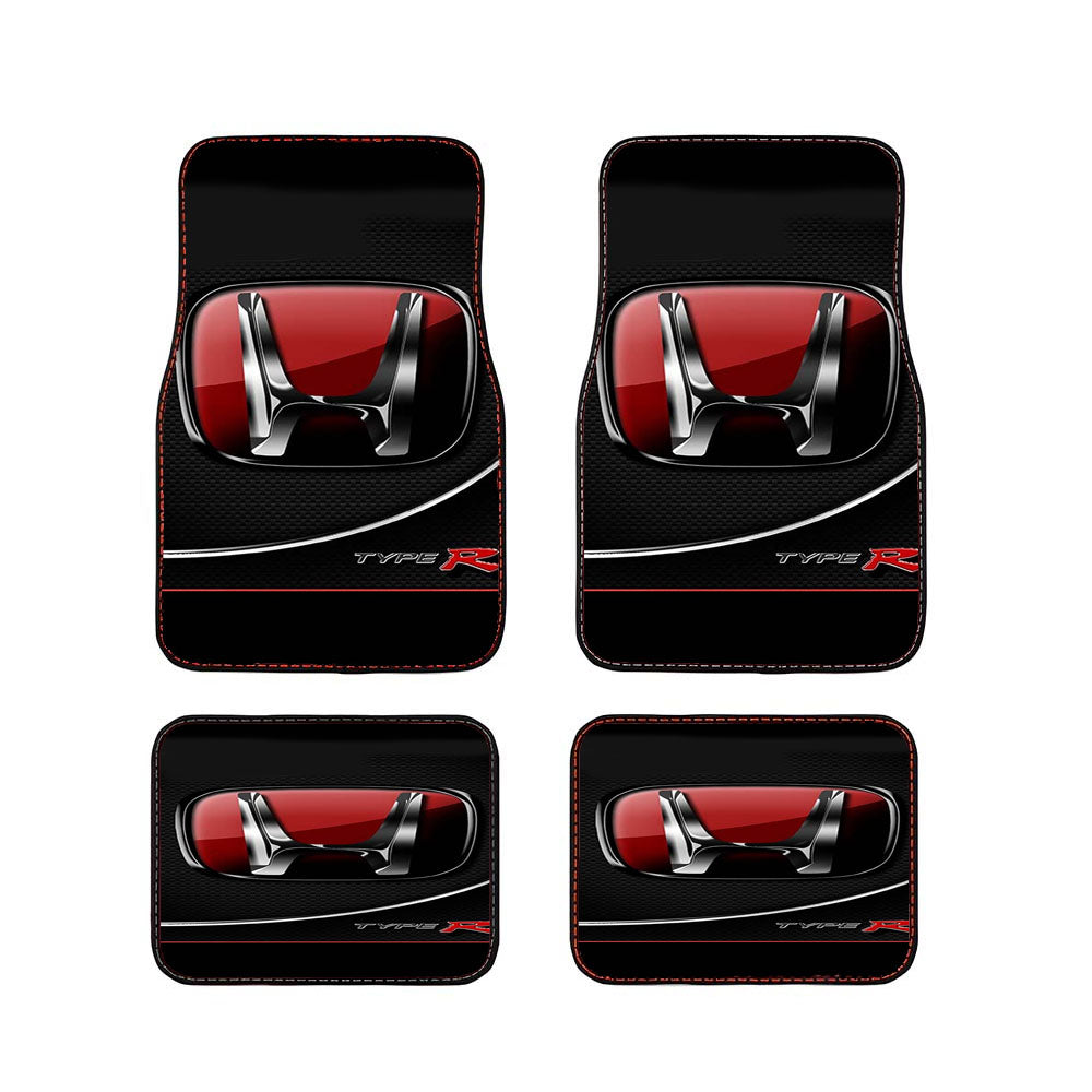 Honda Type R Logo Car Floor Mats Accessories