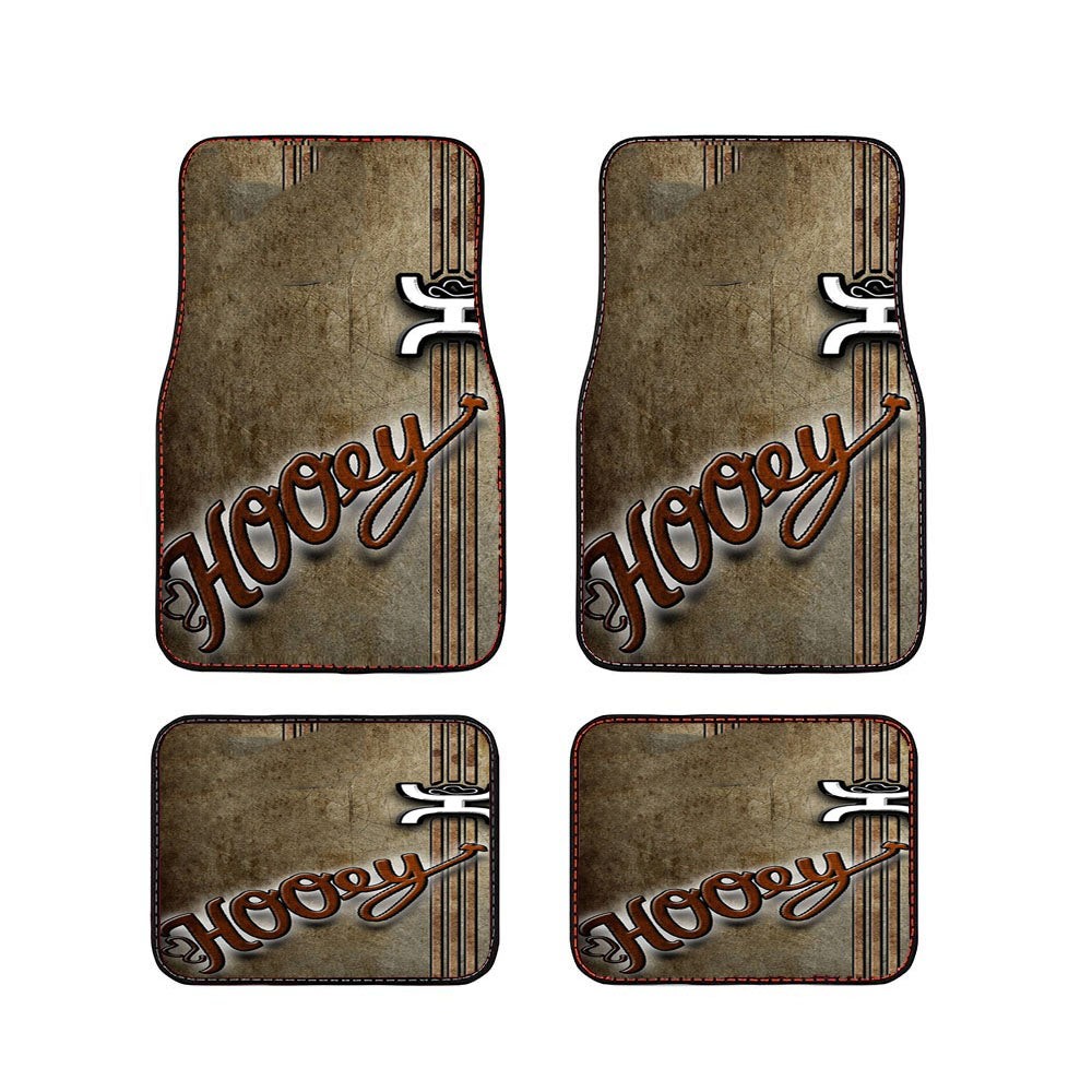 Hooey Logo Car Floor Mats Accessories