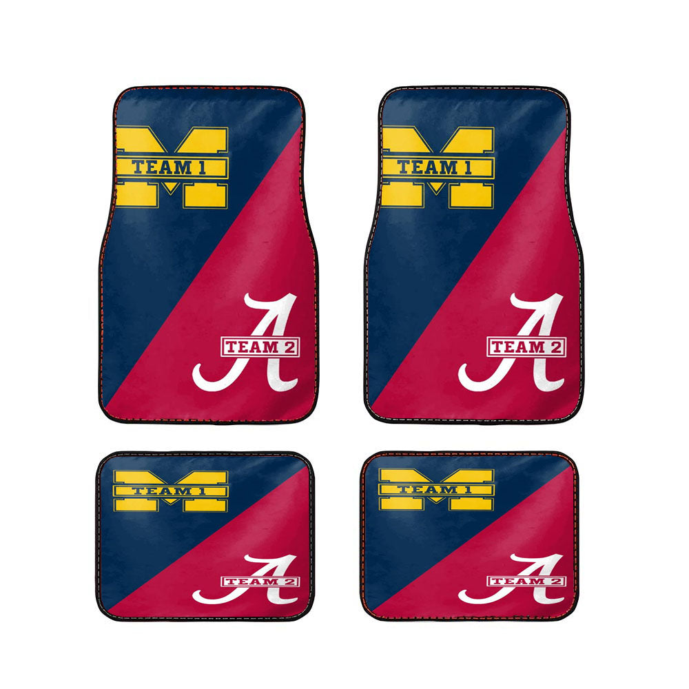 House Divided Car Floor Mats Accessories