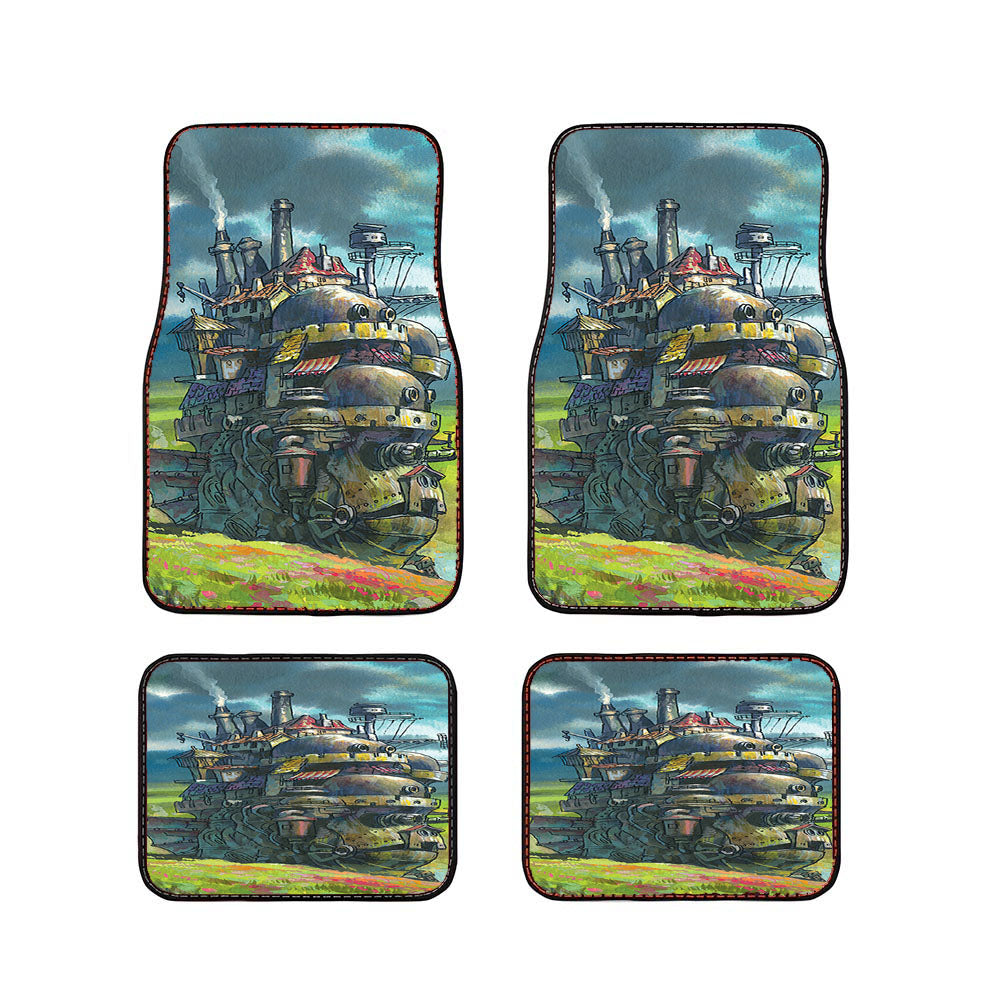 Howl'S Moving Castle Car Floor Mats Accessories