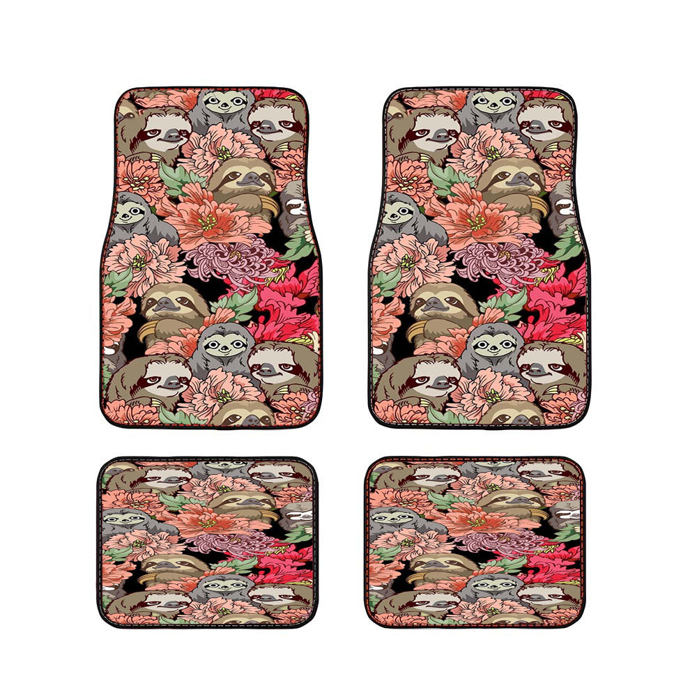 Huebucket Because Sloths Car Floor Mats Accessories