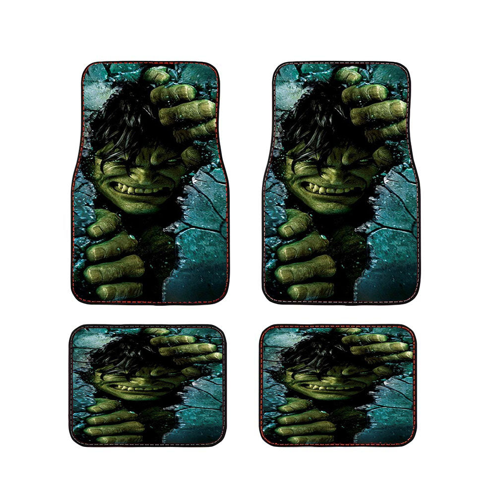 Hulk Broken Building Wall Car Floor Mats Accessories