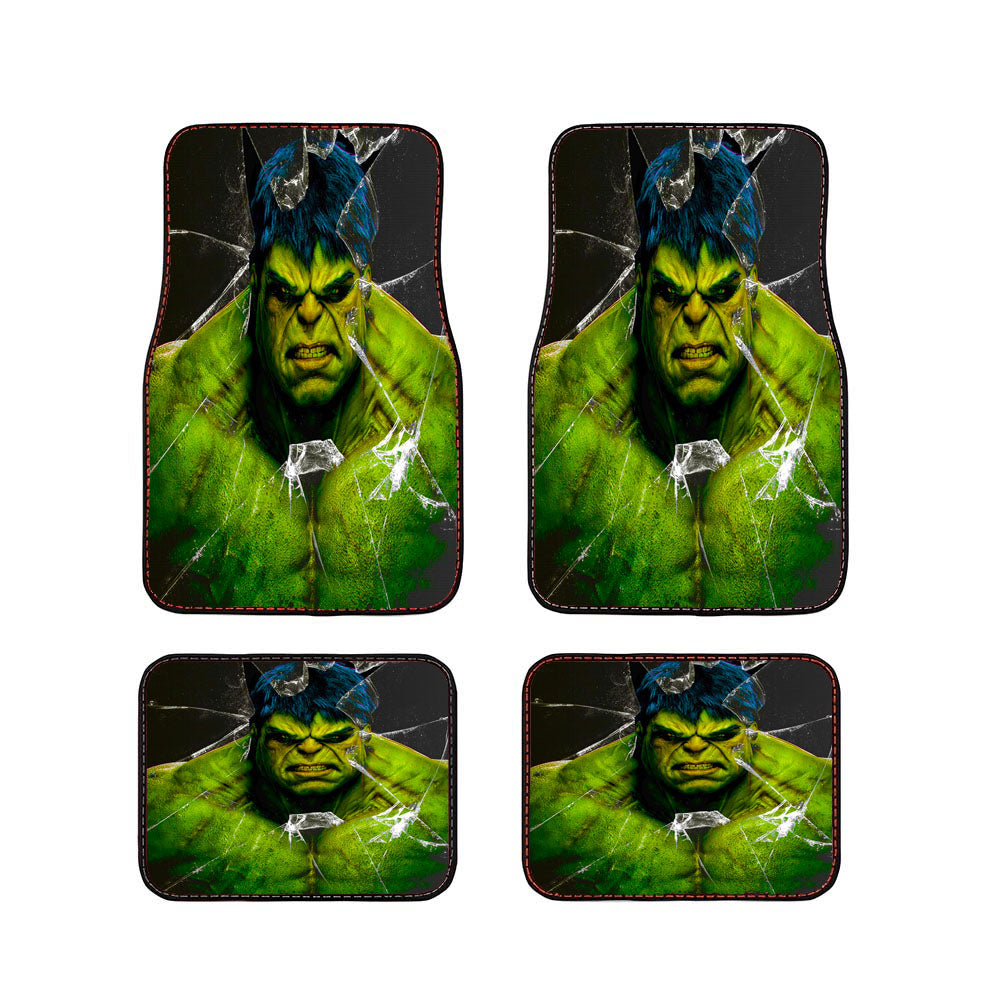 Hulk Broken Glass Car Floor Mats Accessories