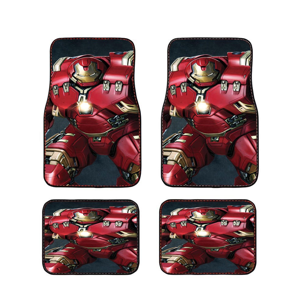Hulk Buster Iron Man Car Floor Mats Accessories