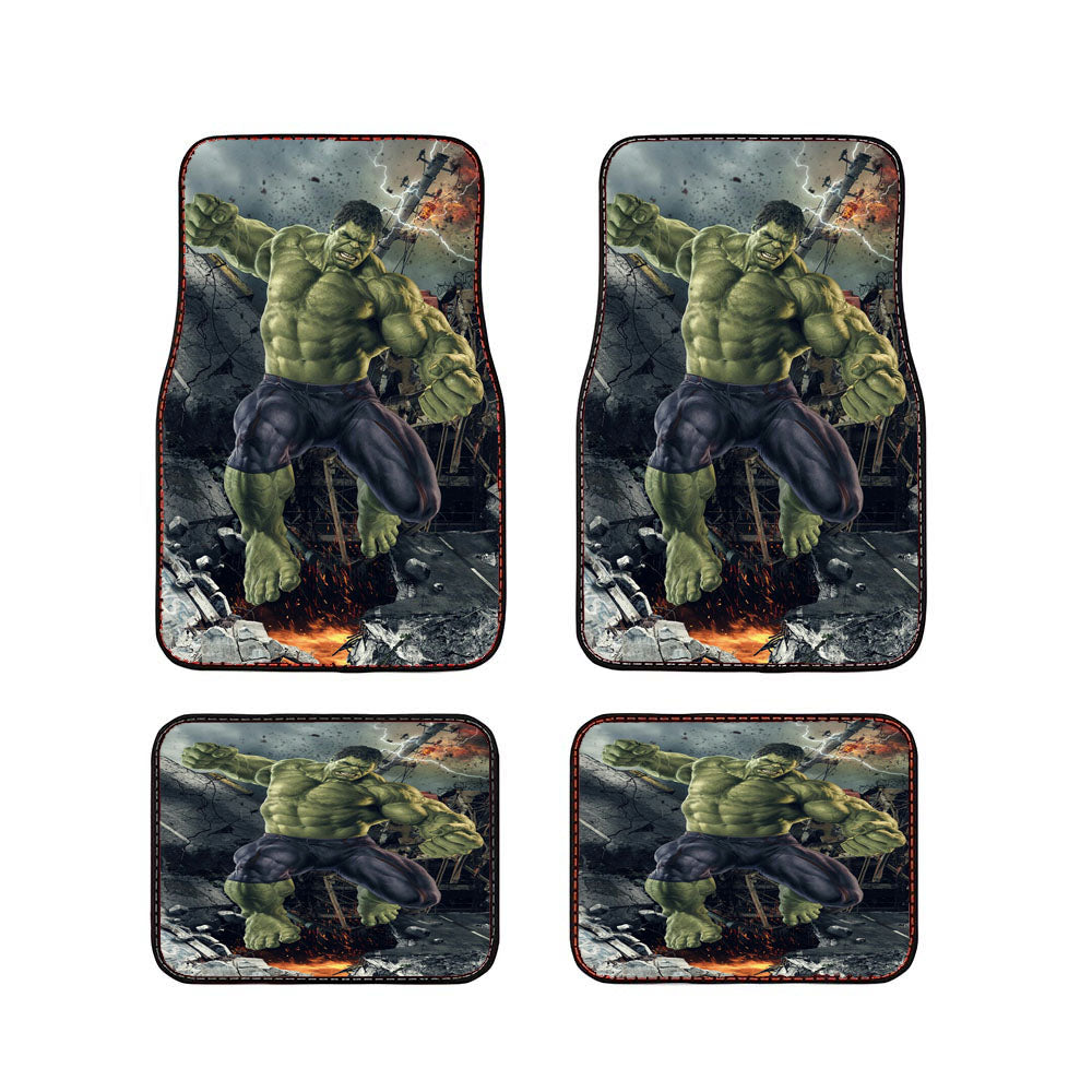 Hulk Giant Spirtle Car Floor Mats Accessories