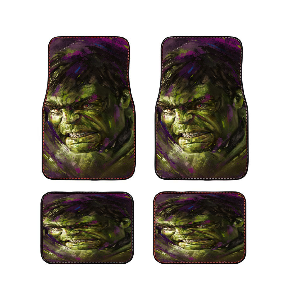 Hulk Illustration 2 Car Floor Mats Accessories
