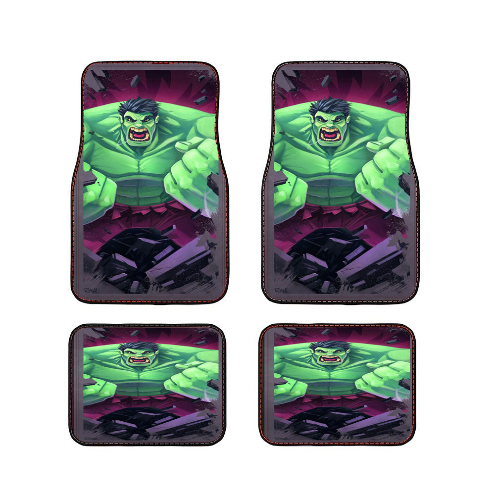 Hulk Movie Tone Car Floor Mats Accessories