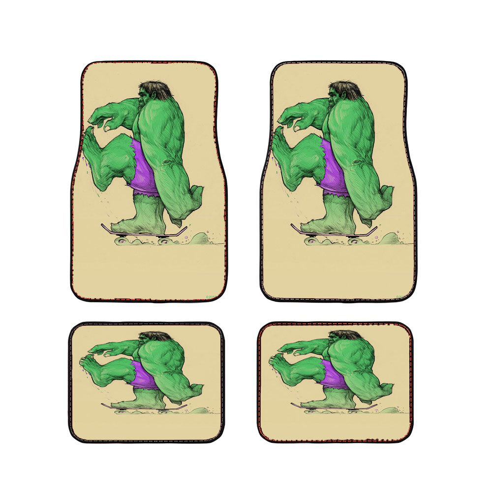 Hulk Screaming Had Car Floor Mats Accessories