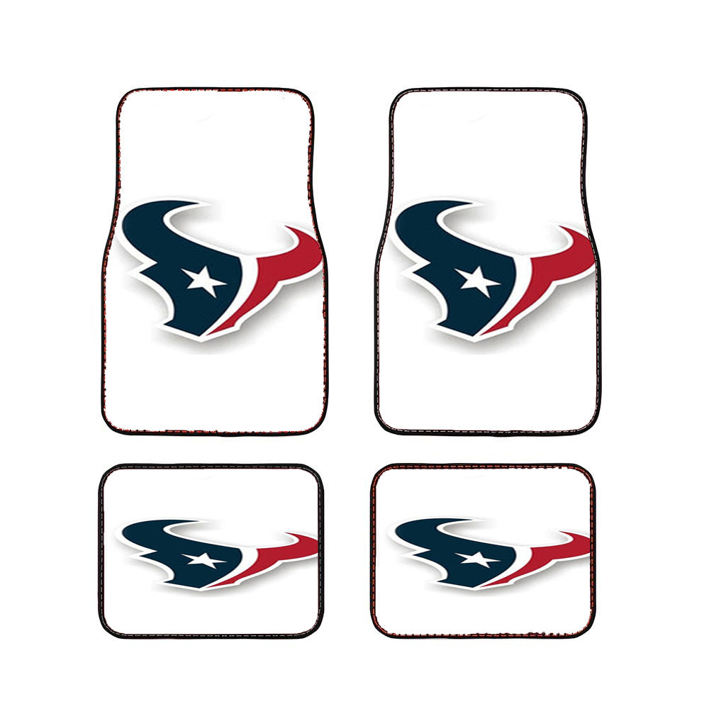 Huston Texans Logo Car Floor Mats Accessories