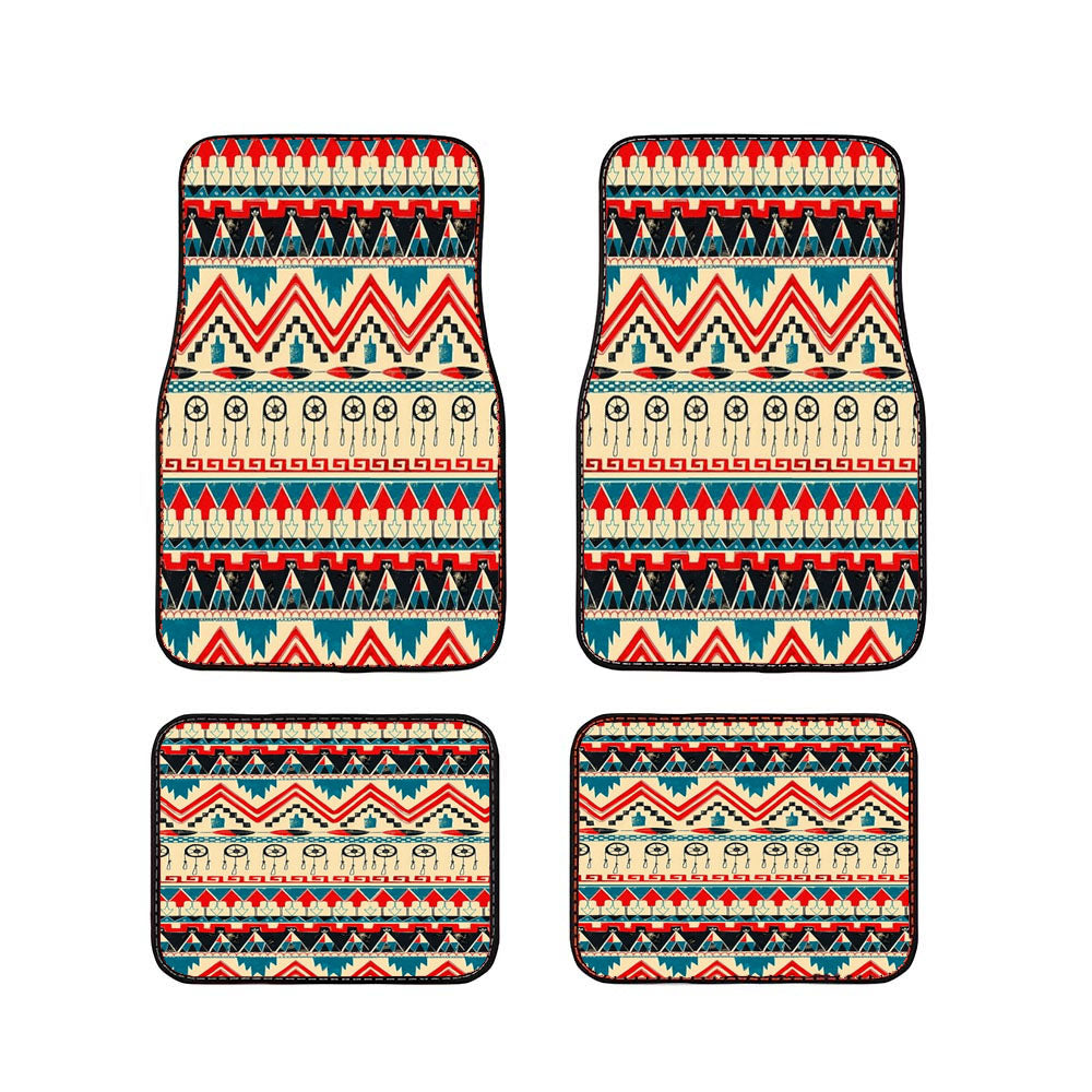 Hypebeas Pattern Tattoo Car Floor Mats Accessories