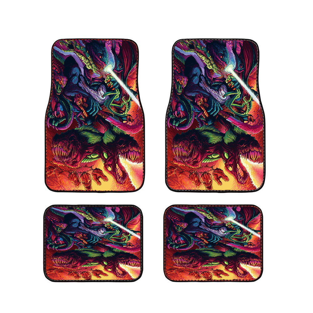 Hyper Beast Cs Go Skin Car Floor Mats Accessories