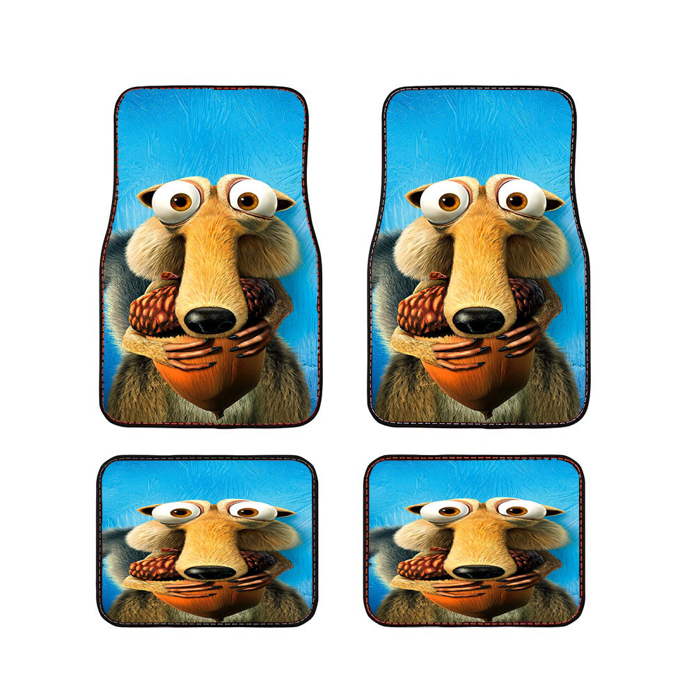 Ice Age A Mammoth Christmas Scrat Car Floor Mats Accessories