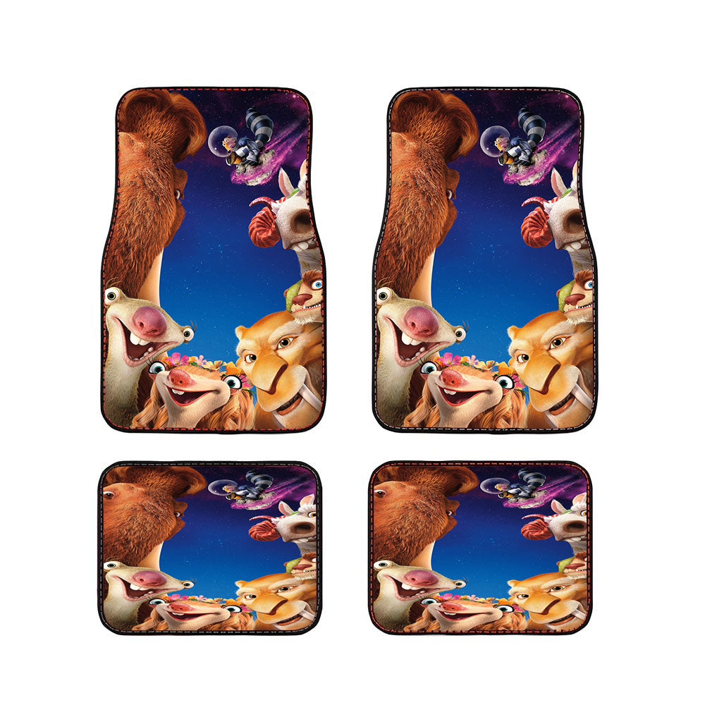 Ice Age Collision Course Car Floor Mats Accessories