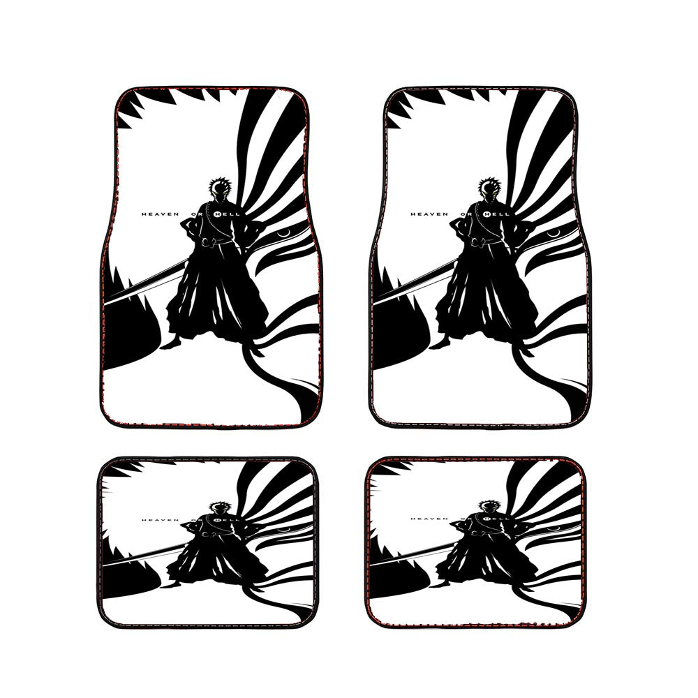 Ichigo Heaven Or Hell Bleach Wallpaper Car Floor Mats Accessories