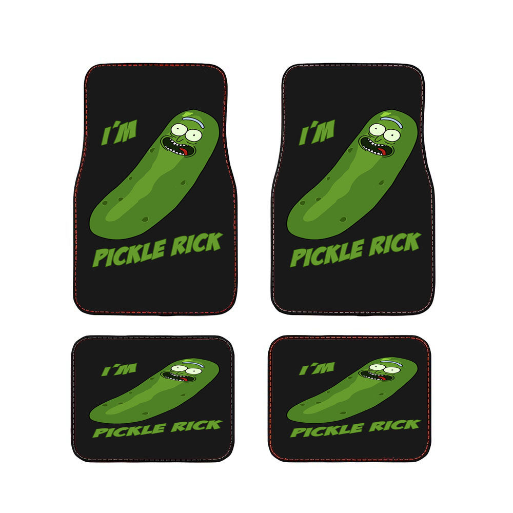Im Pickle Rick Car Floor Mats Accessories