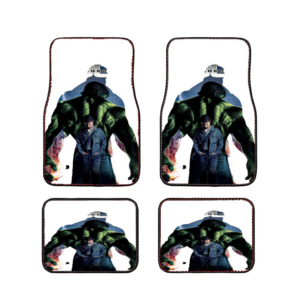 Incredible Hulk Poster Car Floor Mats Accessories
