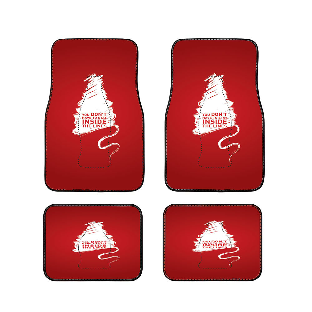 Inside The Lines Coca Cola Car Floor Mats Accessories