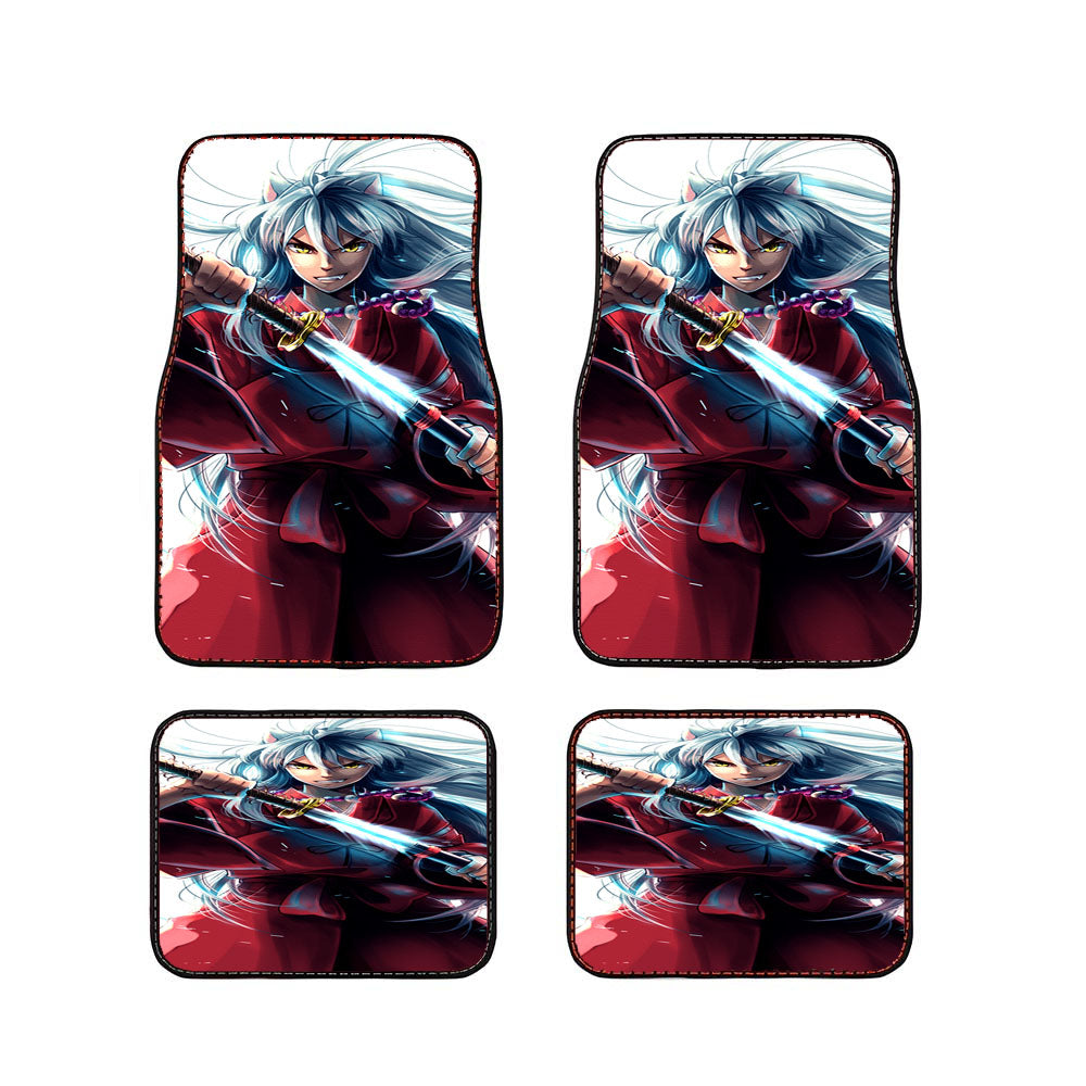 Inuyasha Anime Boy Car Floor Mats Accessories