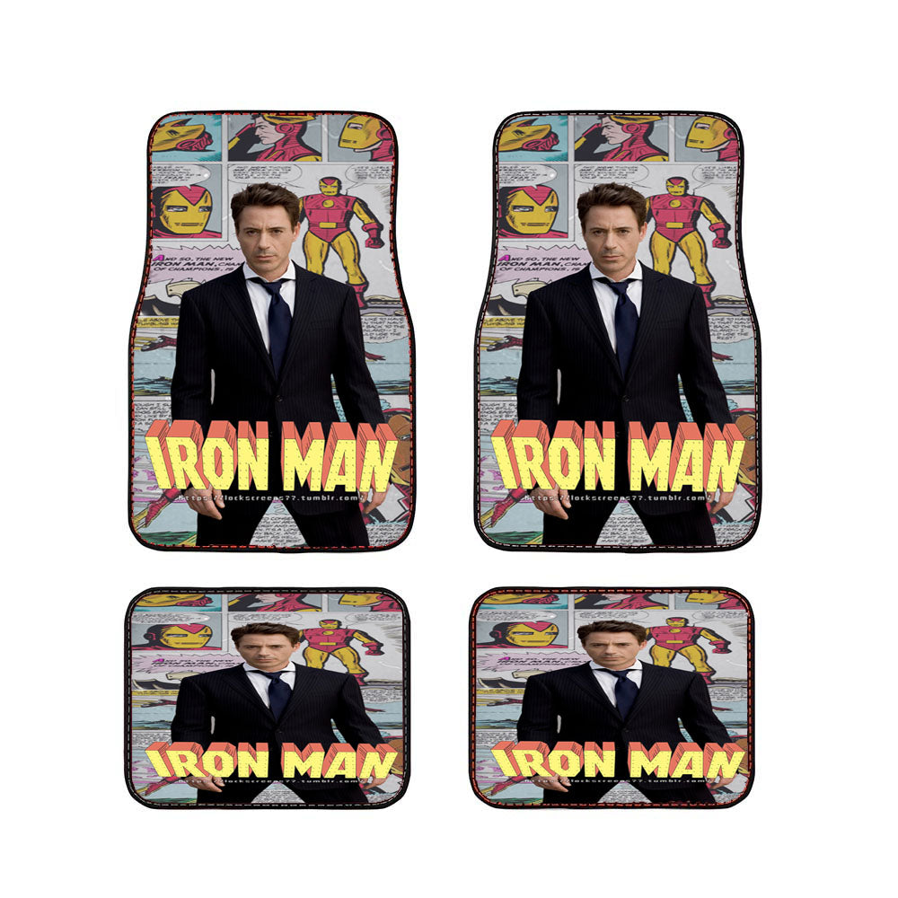Iron Man C Car Floor Mats Accessories