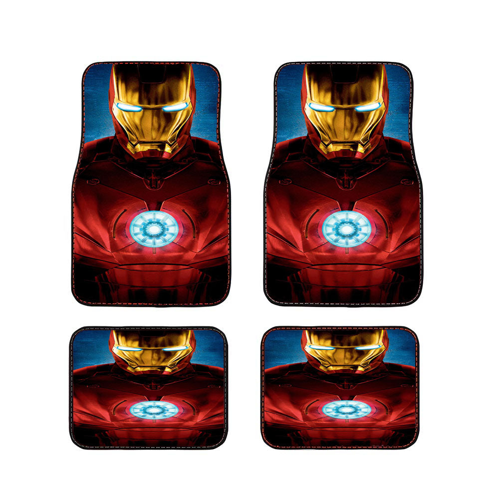 Iron Man Custom Car Floor Mats Accessories