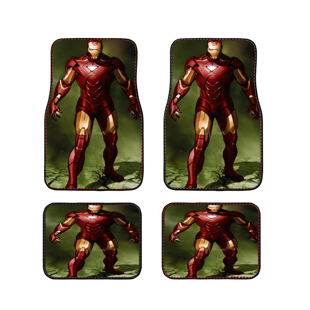 Iron Man Mark Vi Comic Car Floor Mats Accessories