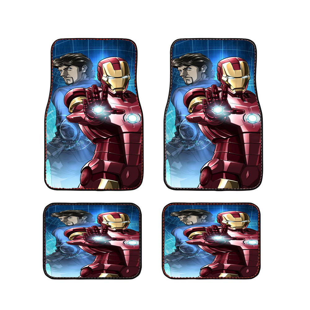 Iron Man Tony Stark Car Floor Mats Accessories