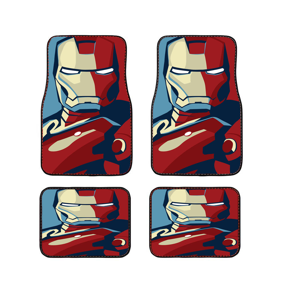 Iron Man Wpap Car Floor Mats Accessories