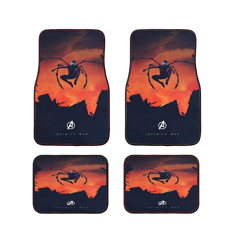 Iron Spider 6 Car Floor Mats Accessories