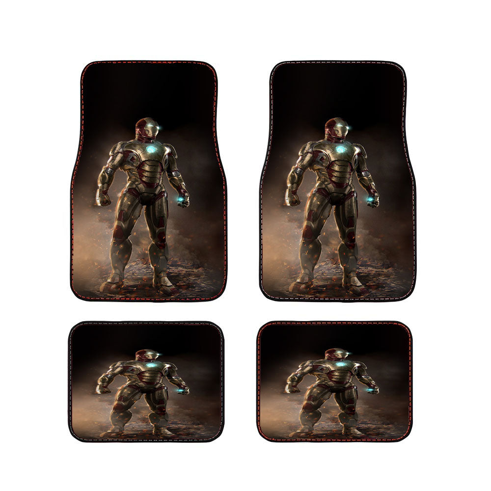 Ironman Illust Car Floor Mats Accessories