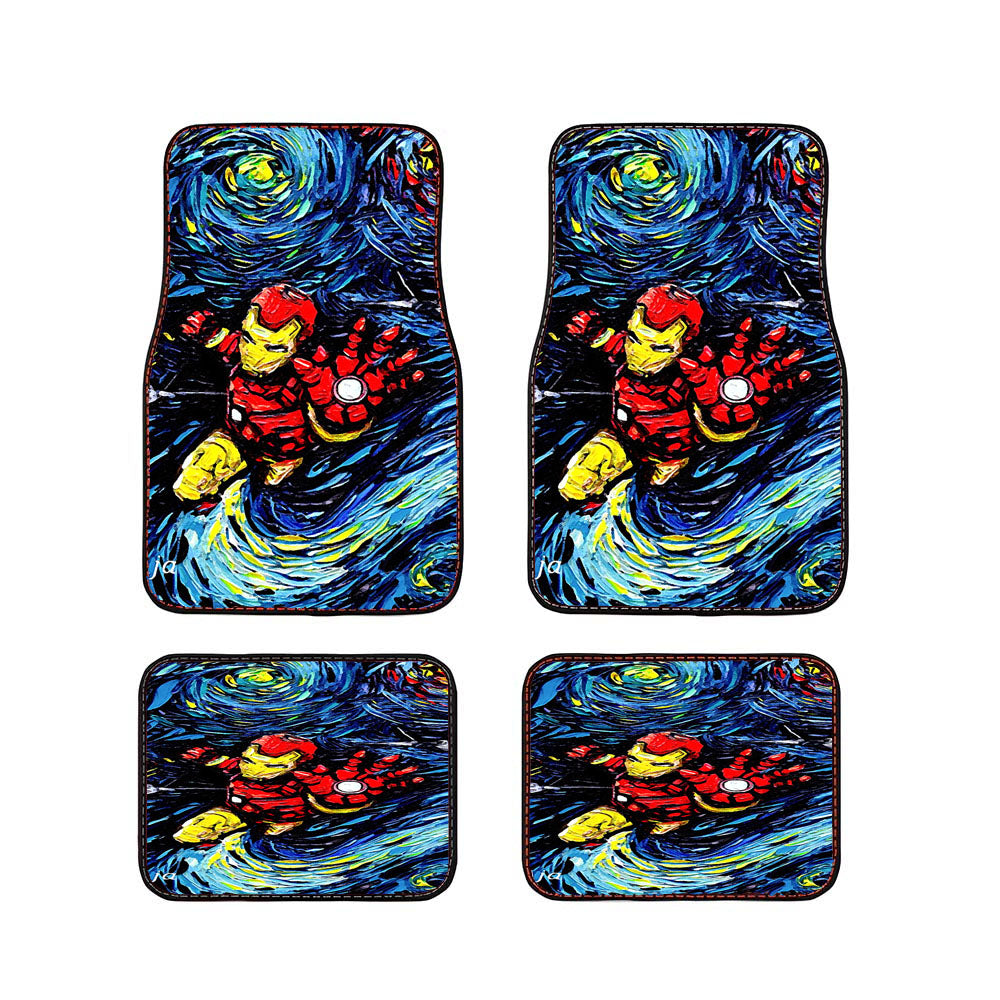 Ironman Starry Night Car Floor Mats Accessories