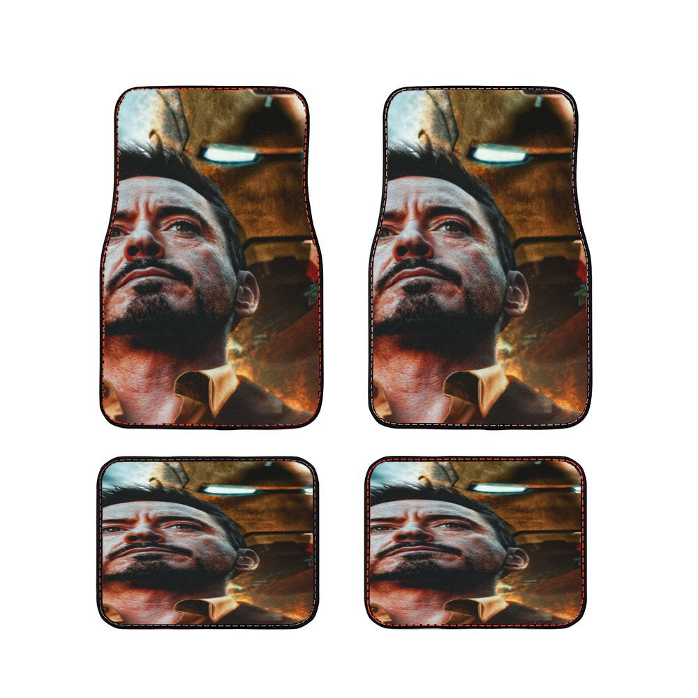 Ironman Tony Stark And His Armour Car Floor Mats Accessories