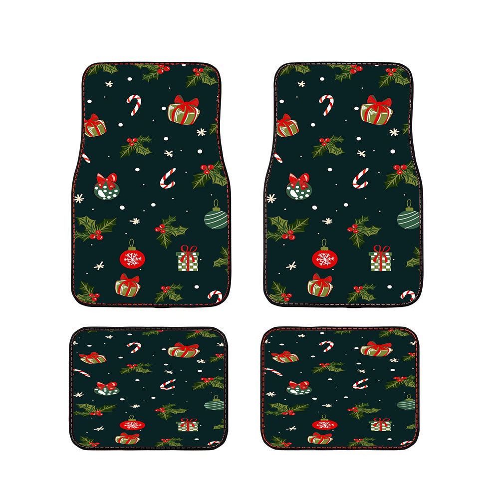 It'S Christmas Time Car Floor Mats Accessories