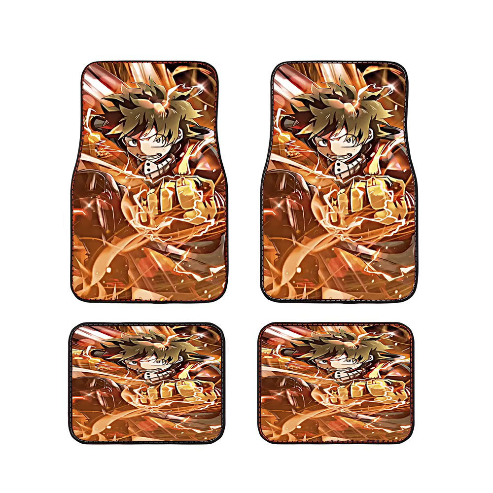 Izuku Midoriya Deku Boku No Hero Live Wallpaper Car Floor Mats Accessories
