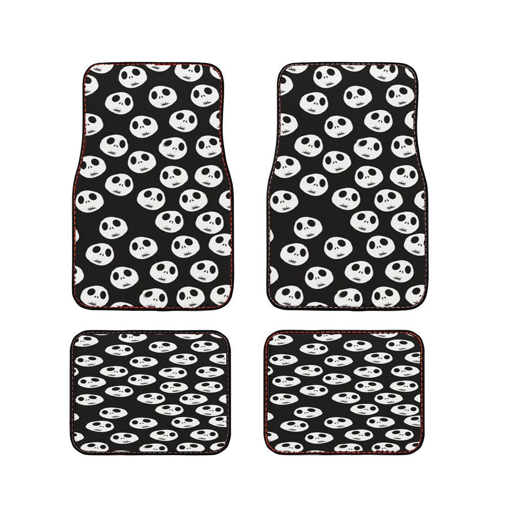 Jack Skellington Pattern Car Floor Mats Accessories
